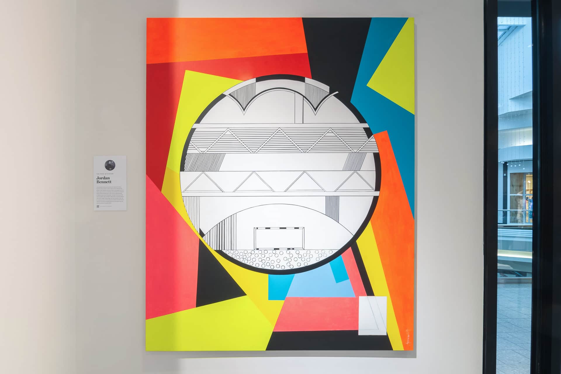 Jordan Bennett, Time Travel with Daphne at Canada Goose, Cherry Creek, Denver, USA